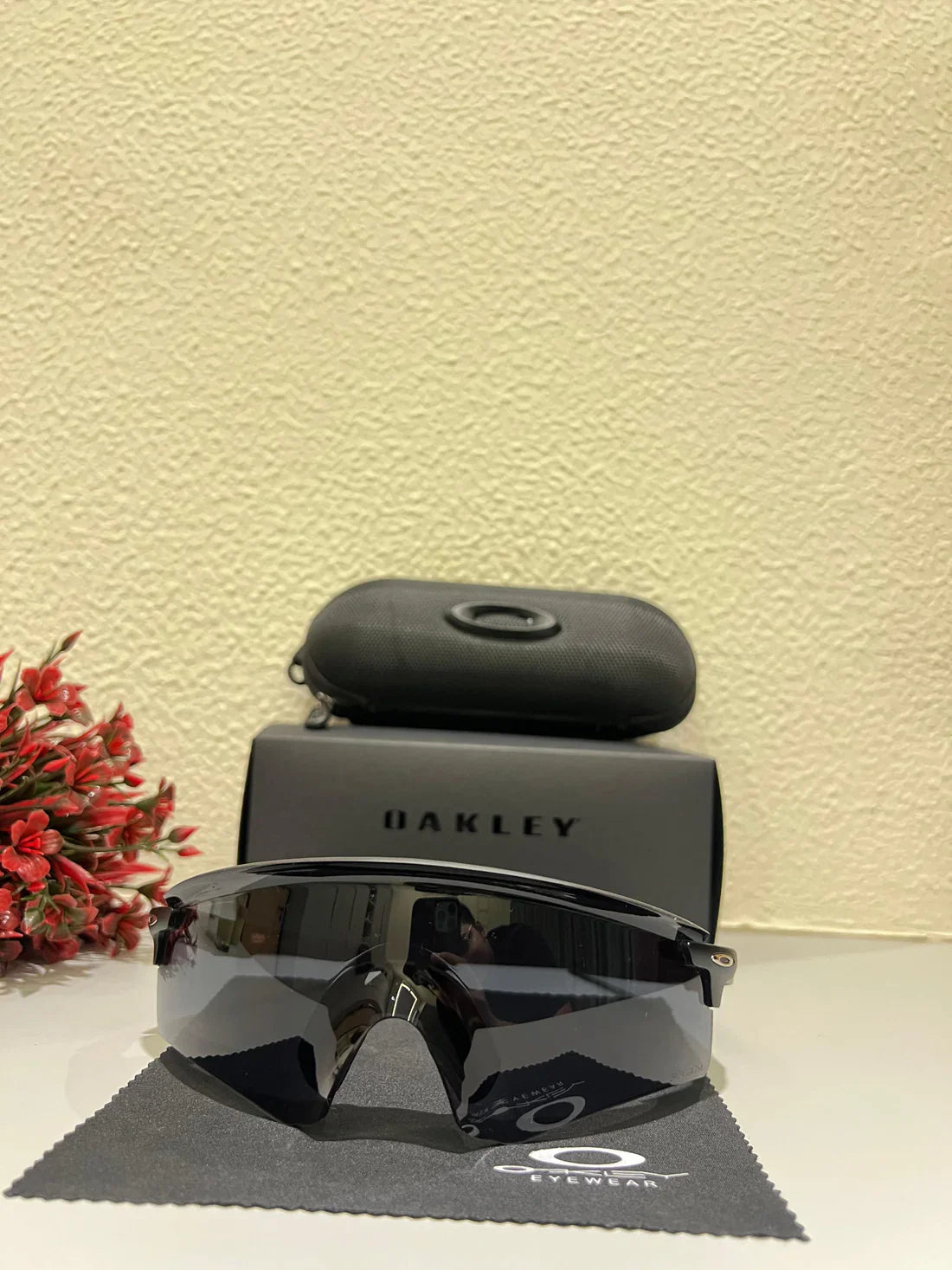 OAKLEY Encoder Sports Sunglasses (BLACK BLACK)