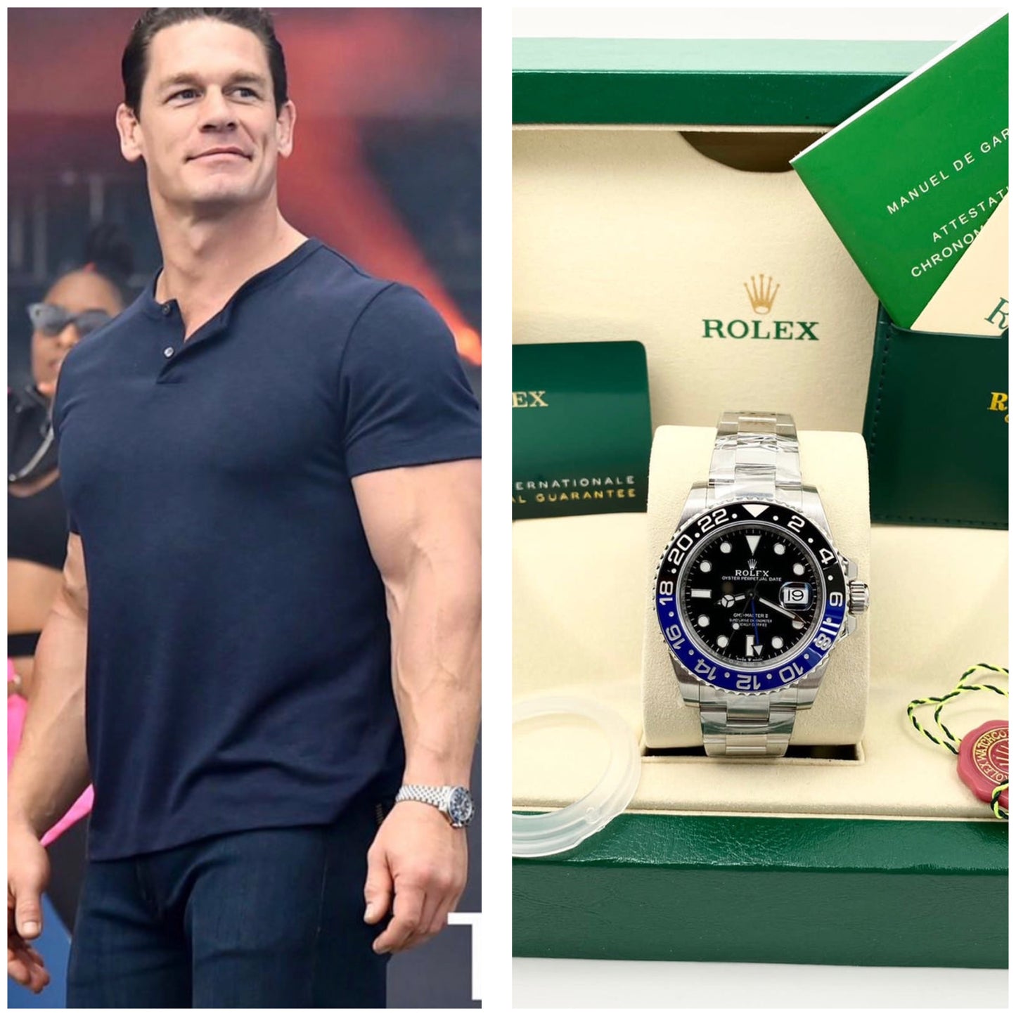 ROLEX AUTOMATIC  ||GMT MASTER 2|| SUBMARINE LIMITED EDITION
