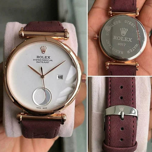 Rolex Chand Moon Analog Men's Watch